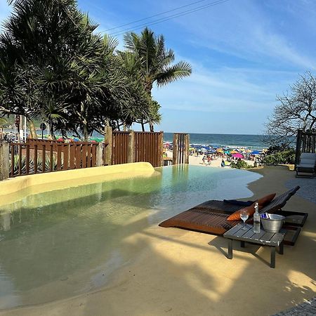 Pousada Casa Canoa - Pe Na Areia E Natureza Guarujá Exterior foto