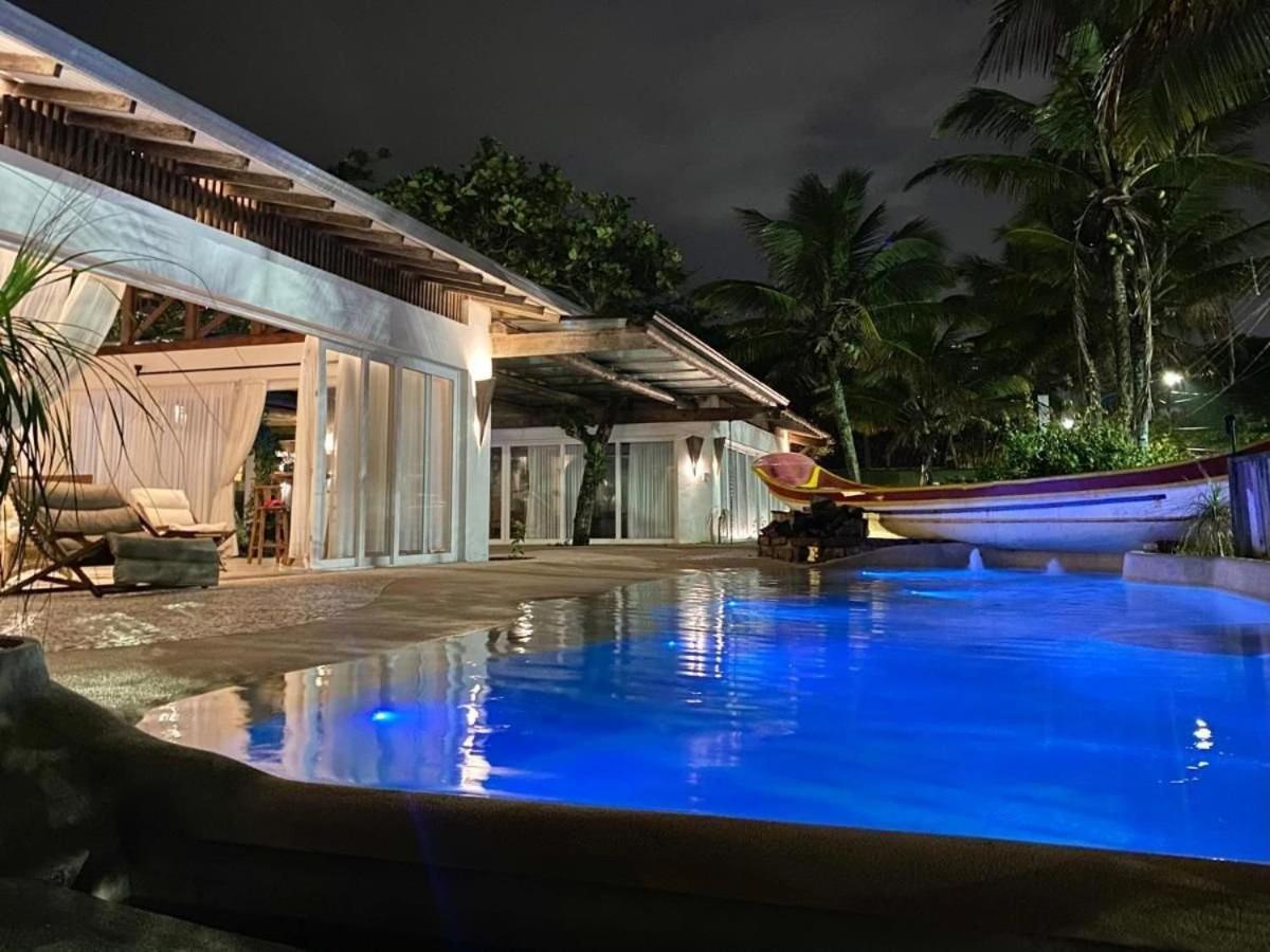 Pousada Casa Canoa - Pe Na Areia E Natureza Guarujá Exterior foto